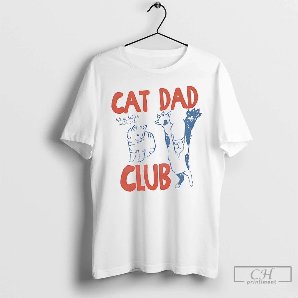 Classic Cat Dad Club Fathers Day