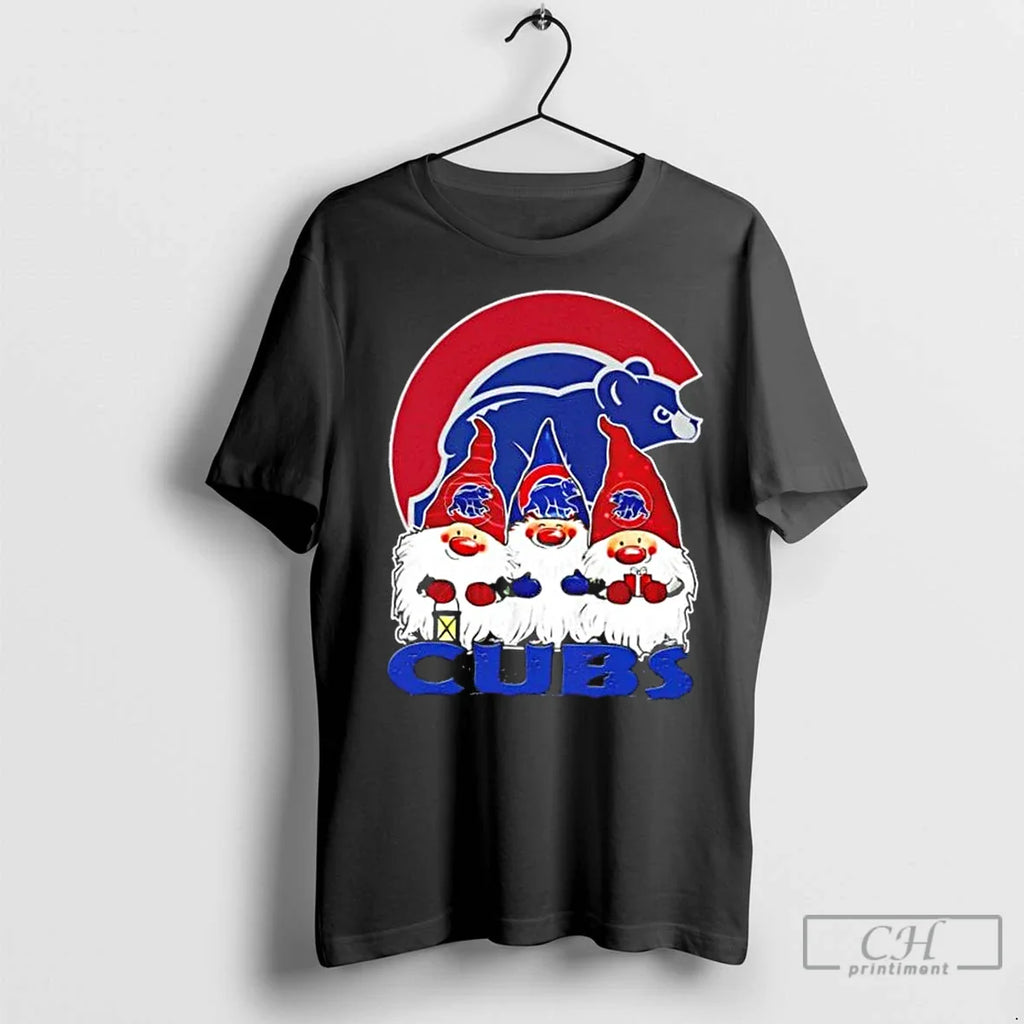 Chicago Cubs Gnomes Xmas Unisex T-shirt, Sweatshirt, Hoodie, Long Sleeve Tee (1)
