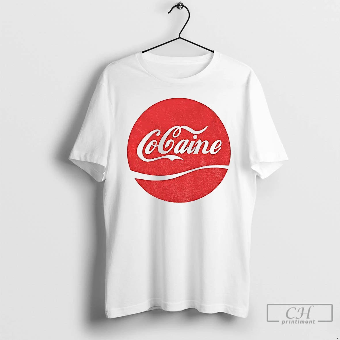 Classic Cocaine Coke Coca Cola Parody Logo