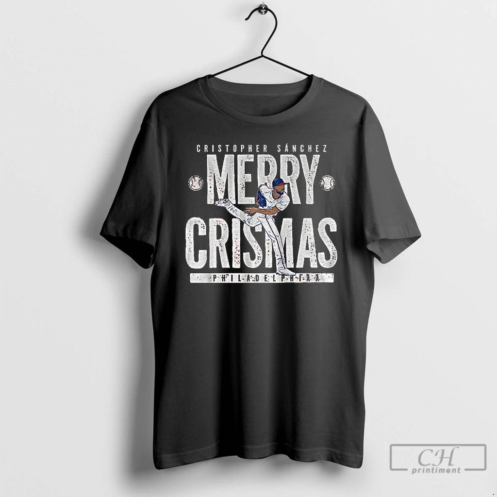 Classic Cristopher Sanchez Philadelphia Phillies Baseball Merry Crismas 2026