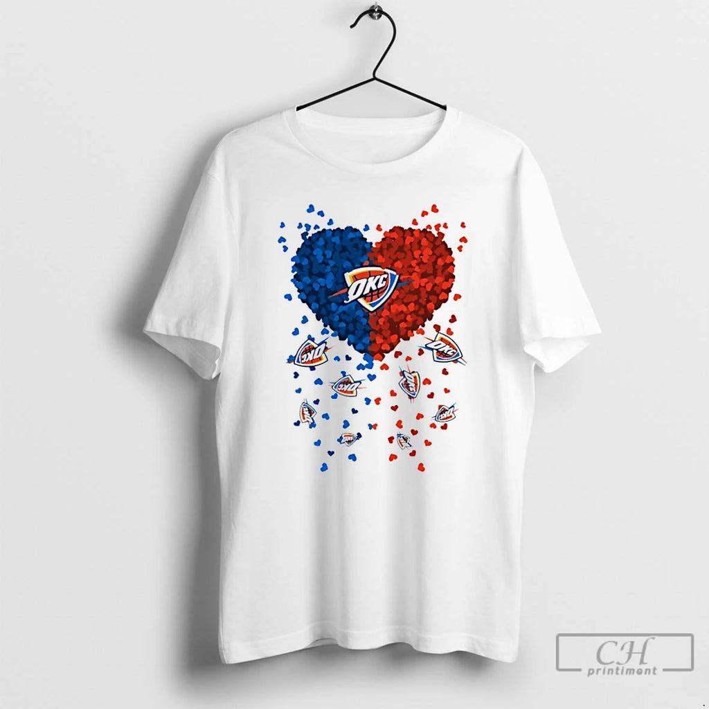 Classic Heart Of Oklahoma City Thunder Basketball Nba 2026