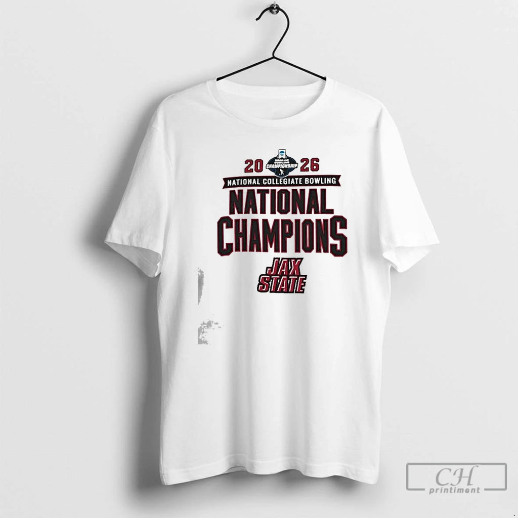 Classic Jacksonville State Gamecocks 2026 Ncaa Bowling National Champions