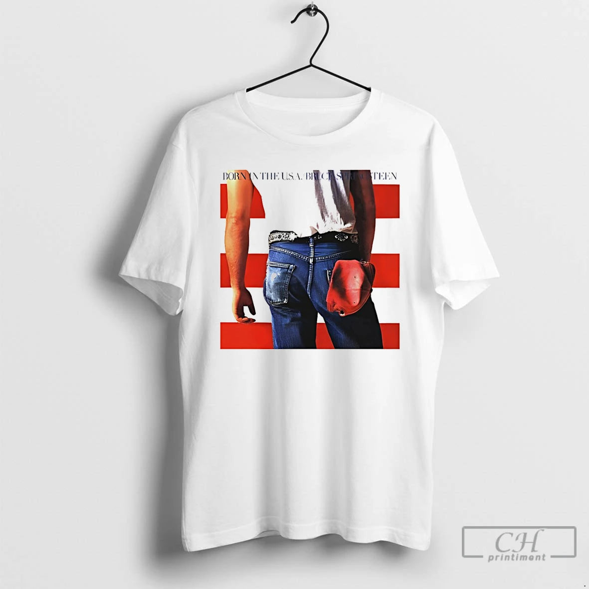 Classic Kim Taehyung Bts Bruce Springsteen Born In The Usa