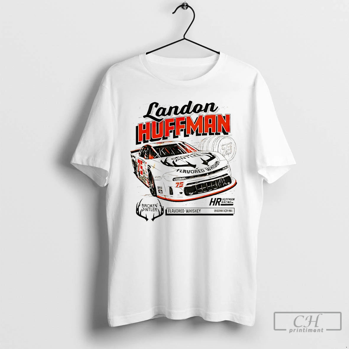 Classic Landon Huffman Broken Antler Flavored Whiskey Racing