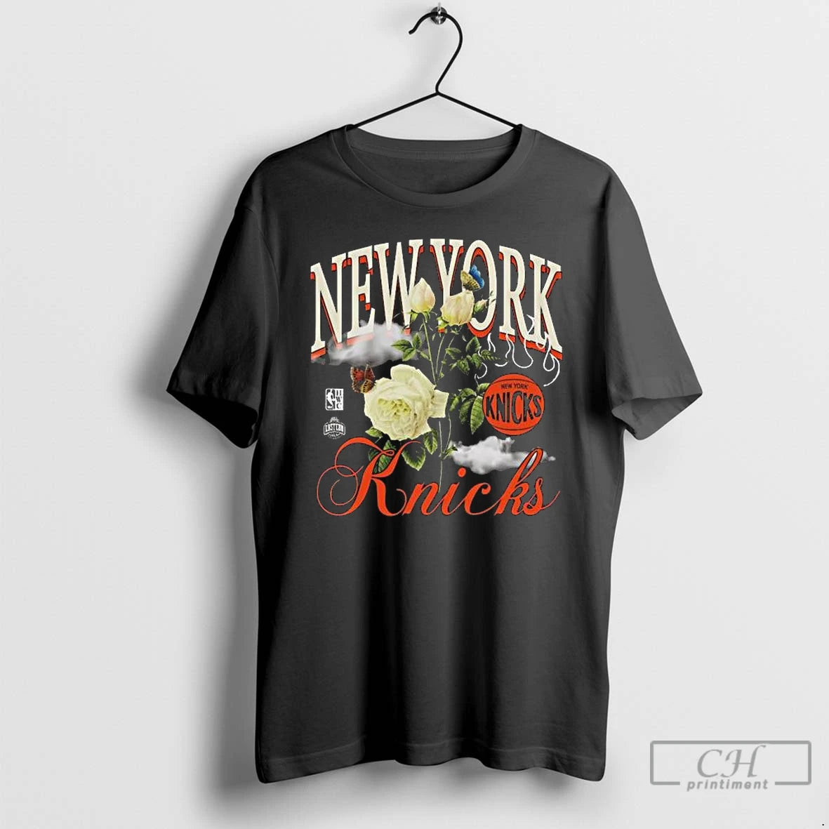 Classic New York Knicks Mitchell Ness Floral Graphic