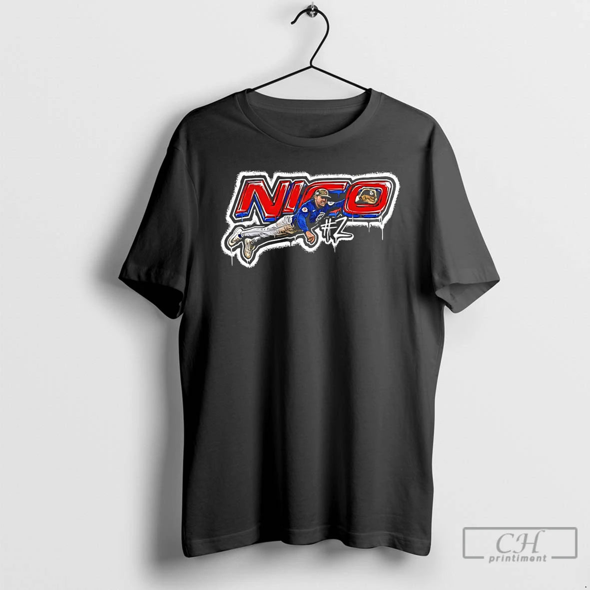 Classic Nico Hoerner 2 Chicago Cubs Baseball Mlb 2026 Graffiti