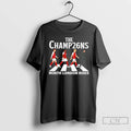 Classic North London Rises Football Champions Arsenal Fc Abbey Road Victory Parade T Shirts Sweater