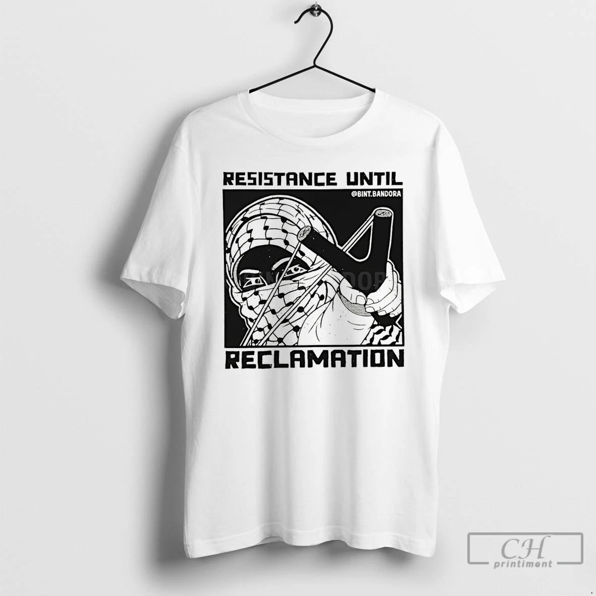 Classic Resistance Until Reclamation Keffiyeh Palestine