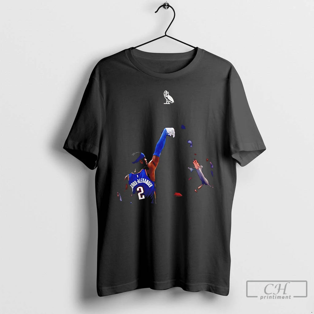 Classic Shai Gilgeous Alexander Okc Thunder X Drake Iceman Diamond Glove