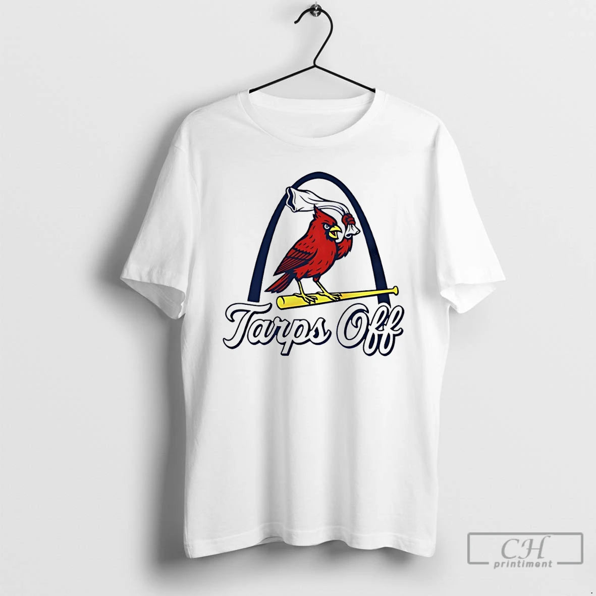 Classic St Louis Cardinals Baseball Tarps Off