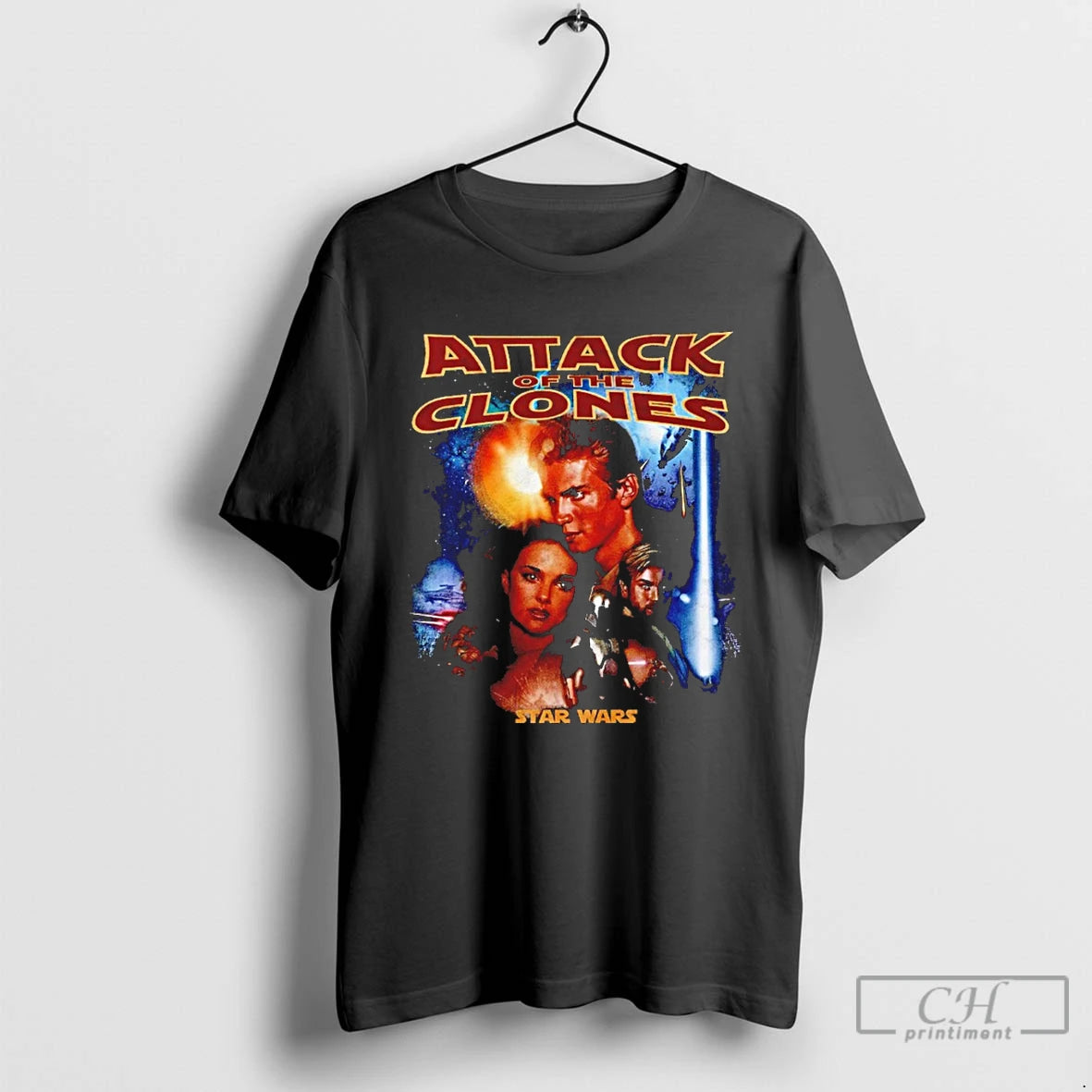 Classic Vintage Attack Of The Clones Star Wars