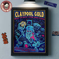 Claypool Gold Primus Claypool Lennon Delirium And Frog Brigade Austin Texas 2026 Show Poster At ACL Live At The Moody Theater On June 23 2026 Poster Canvas
