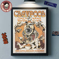 Claypool Gold Primus Claypool Lennon Delirium And The Frog Brigade 2026 Atlanta Georgia Event Poster At Synovus Bank Amphitheater On June 20 2026 Poster Canvas