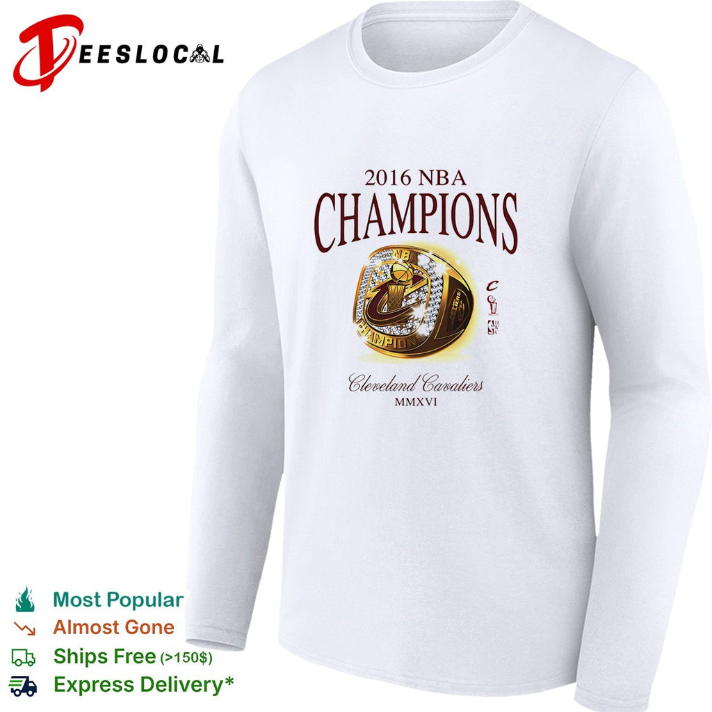 Cleveland Cavaliers 2016 NBA champions ring shirt
