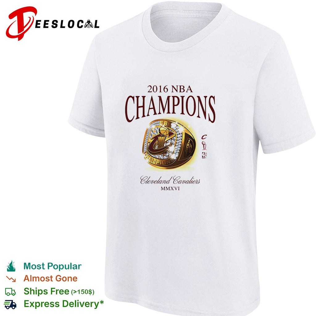 Cleveland Cavaliers 2016 NBA champions ring shirt