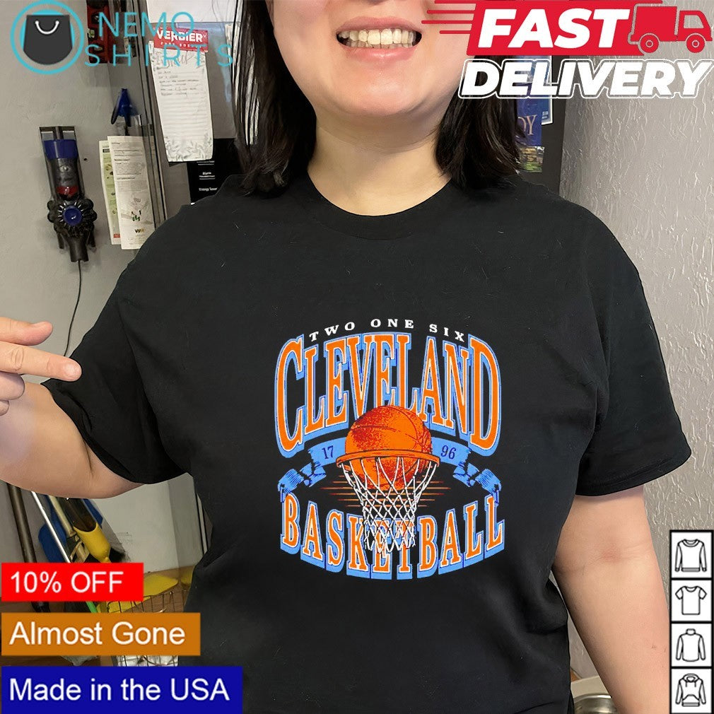 Cleveland Cavaliers basketball 1796 two one six shirt