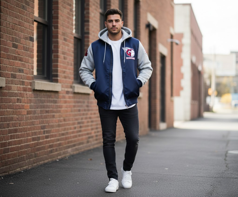 Cleveland Guardians Bomber Hoodie Jacket – The Land Baseball Gift
