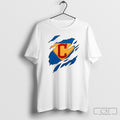 Cleveland Guardians X Superman Night Guardiansman T Shirt Tee