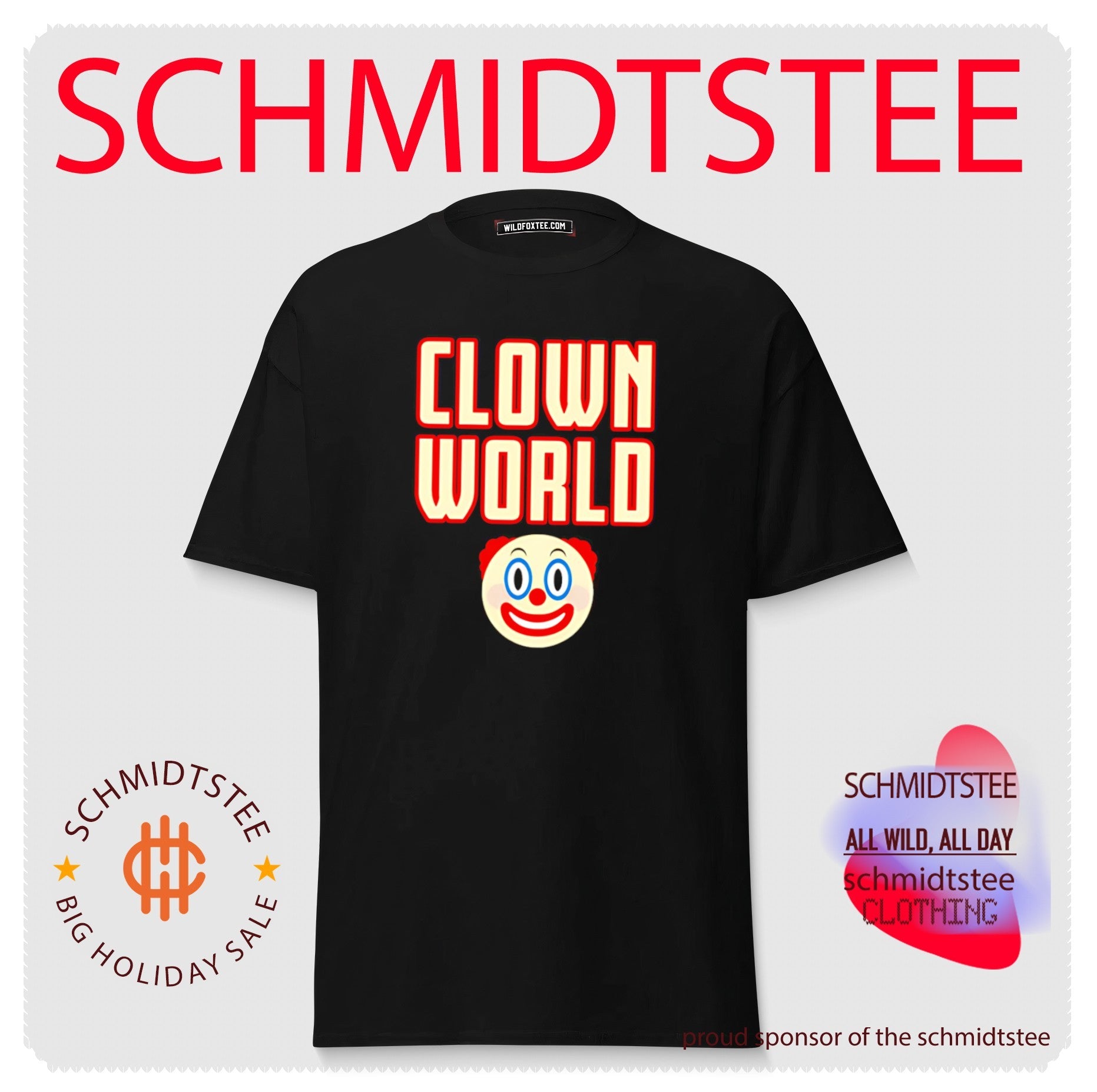 Clown World circus satire funny humor shirt
