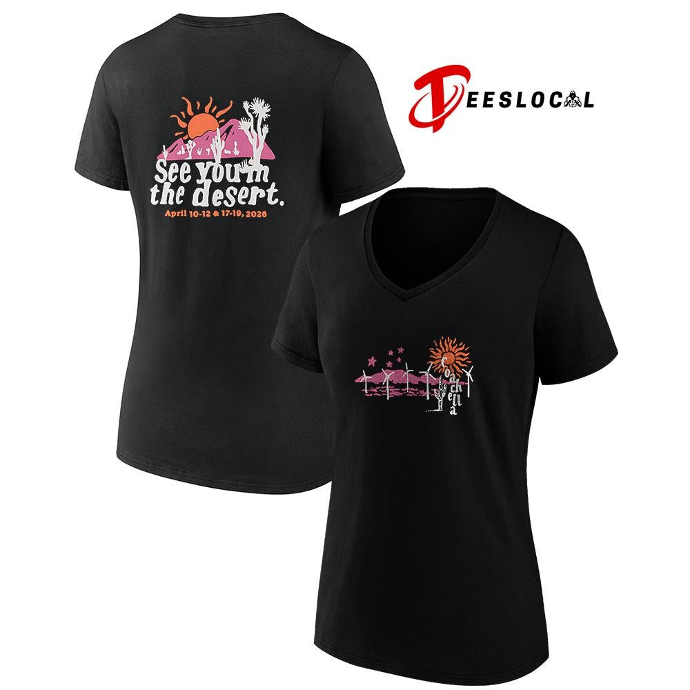 Coachella 2026 see you in the desert winter edition graphic shirt