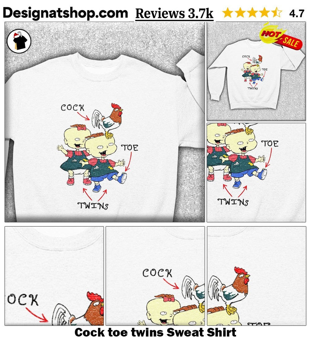 Cock toe twins shirt