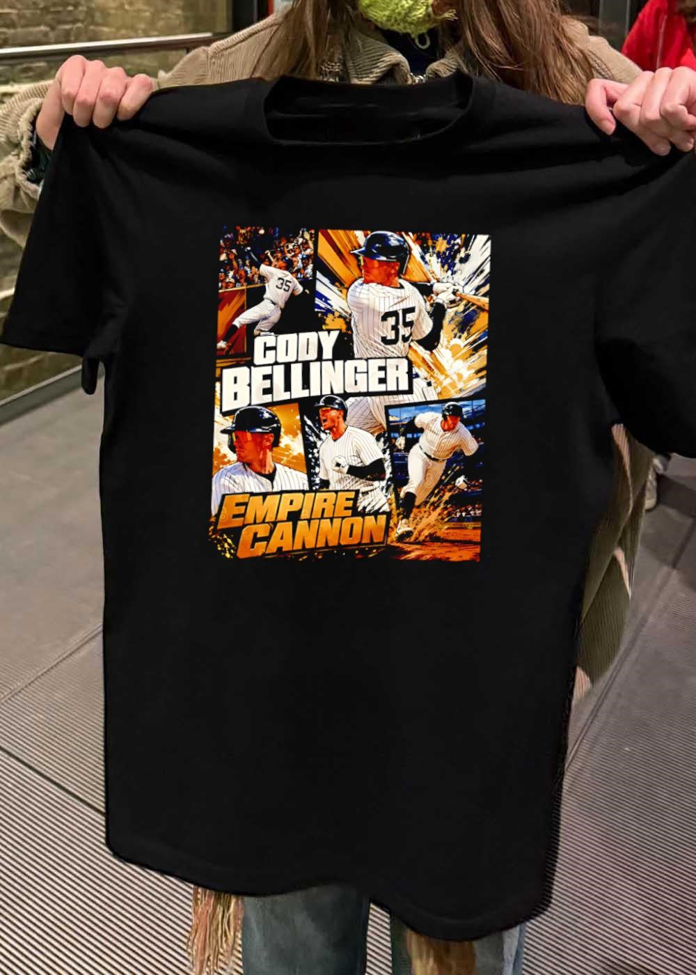 Cody Bellinger Empire Cannon Baseball T-Shirt
