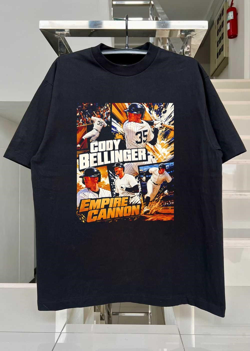 Cody Bellinger Empire Cannon Baseball T-Shirt