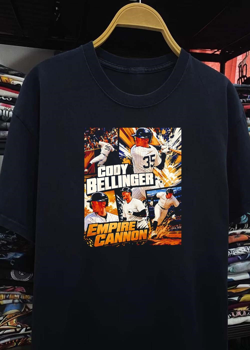 Cody Bellinger Empire Cannon Baseball T-Shirt