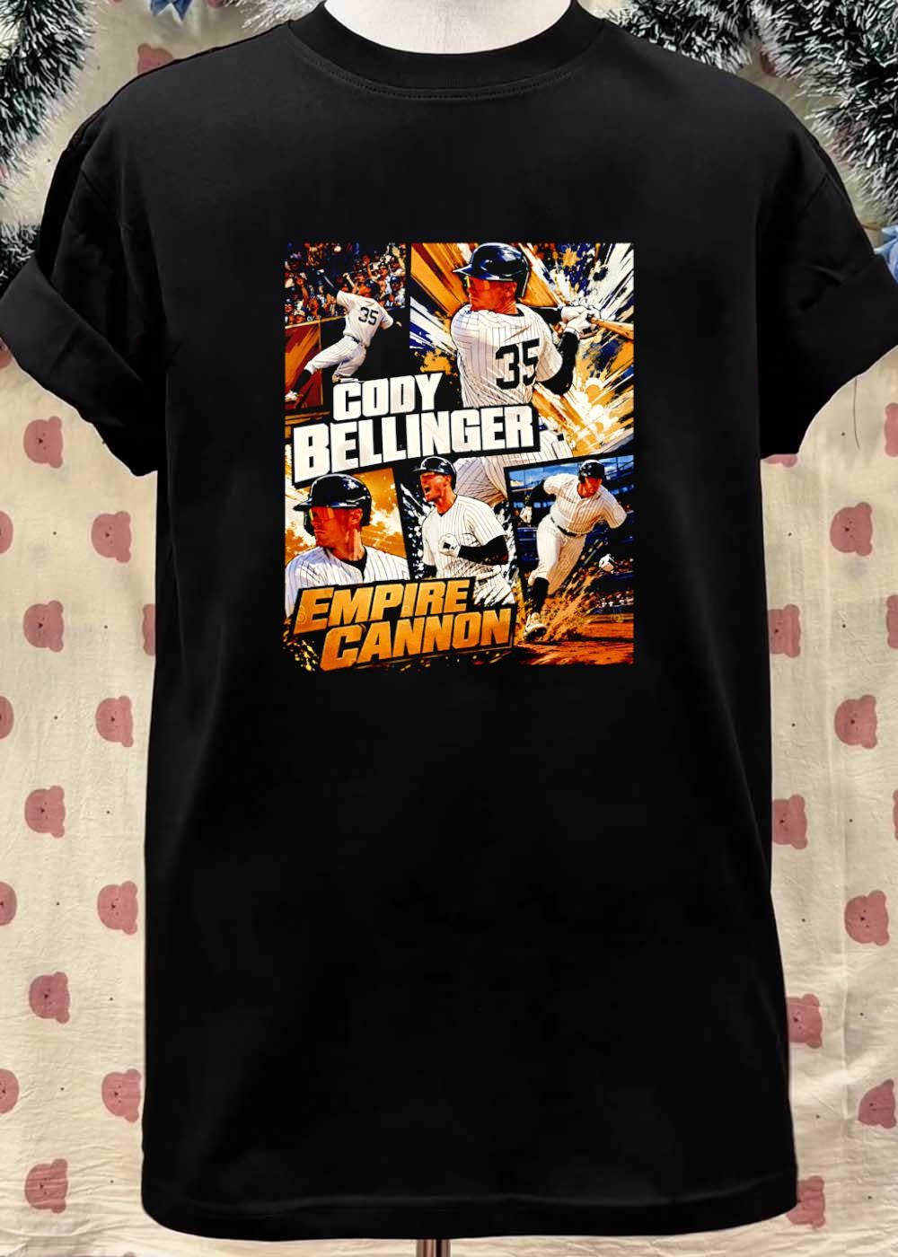 Cody Bellinger Empire Cannon Baseball T-Shirt