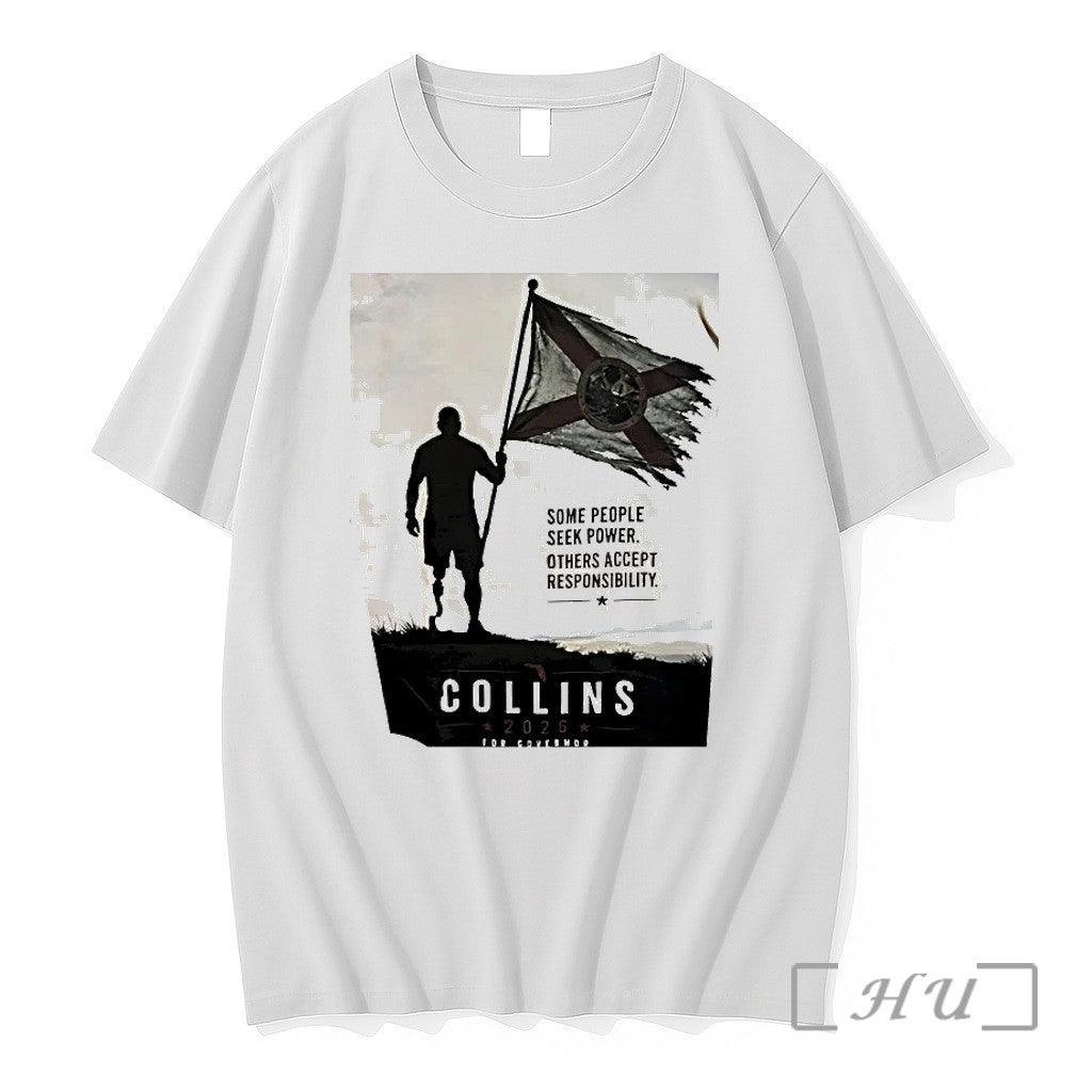 Collins 2026 For Governor Still Standing Still Fighting For Floridas Future 2026 Tshirts Sweater