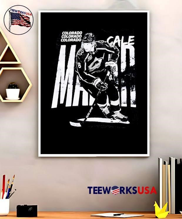 Colorado Cale Makar 8 Avalanche Ice Hockey Player shirt