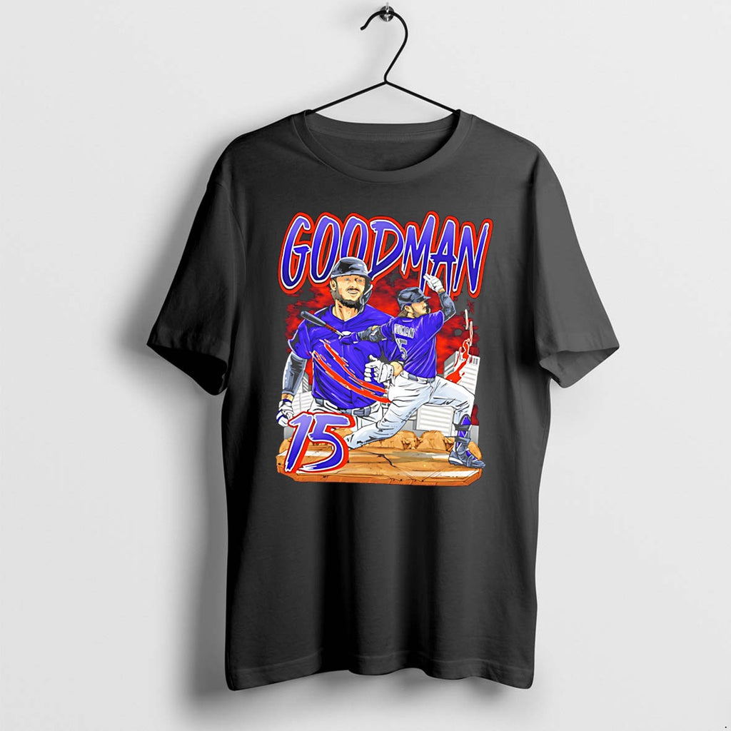 Colorado Rockies Hunter Goodman Hand Drawn Artwork Tee Tshirts Sweater