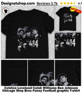 Colston Loveland Caleb Williams Ben Johnson Chicago Step Bros Funny Football graphic shirt