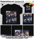 Colston Loveland Caleb Williams Ben Johnson Football Step Bros graphic shirt