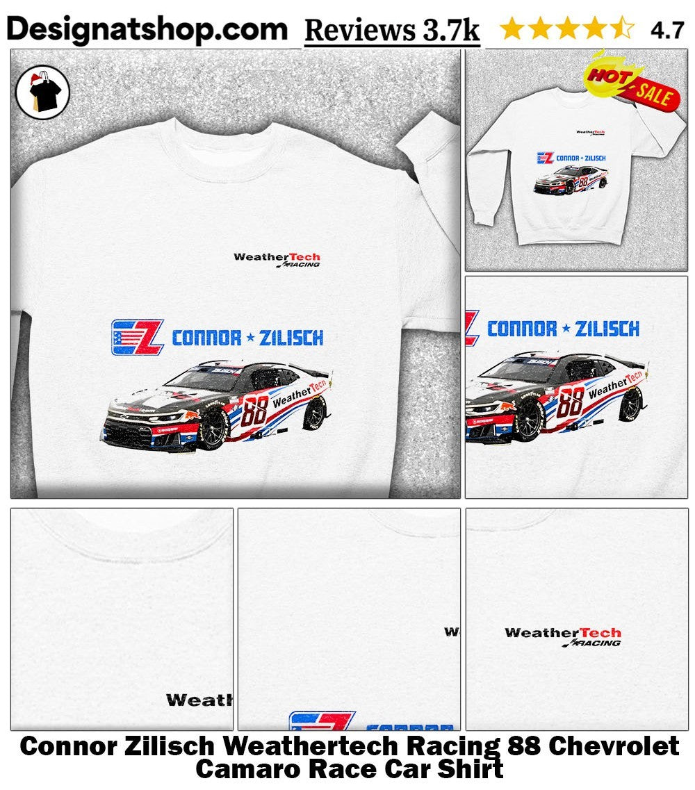 Connor Zilisch Weathertech Racing 88 Chevrolet Camaro Race Car Shirt