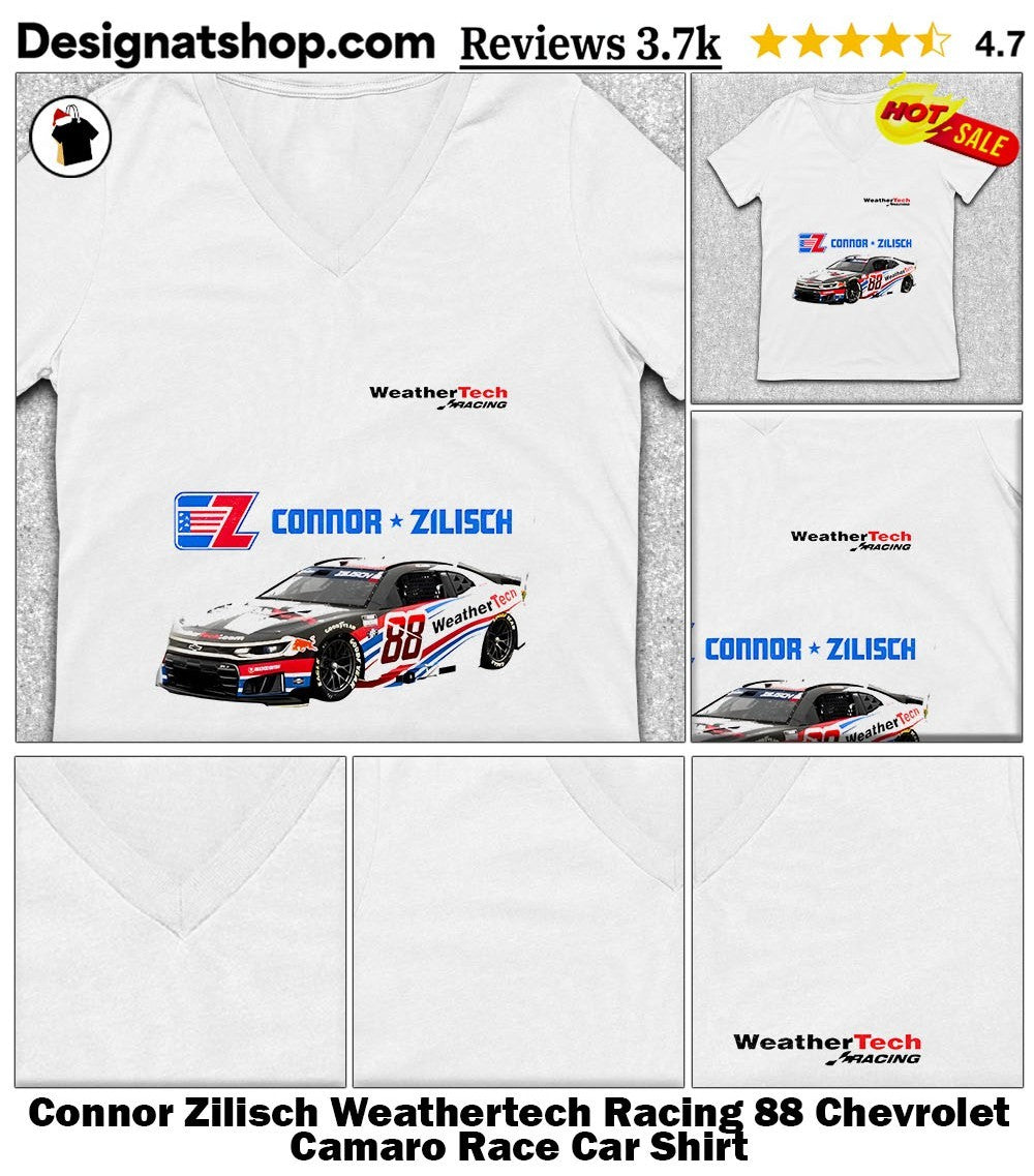 Connor Zilisch Weathertech Racing 88 Chevrolet Camaro Race Car Shirt