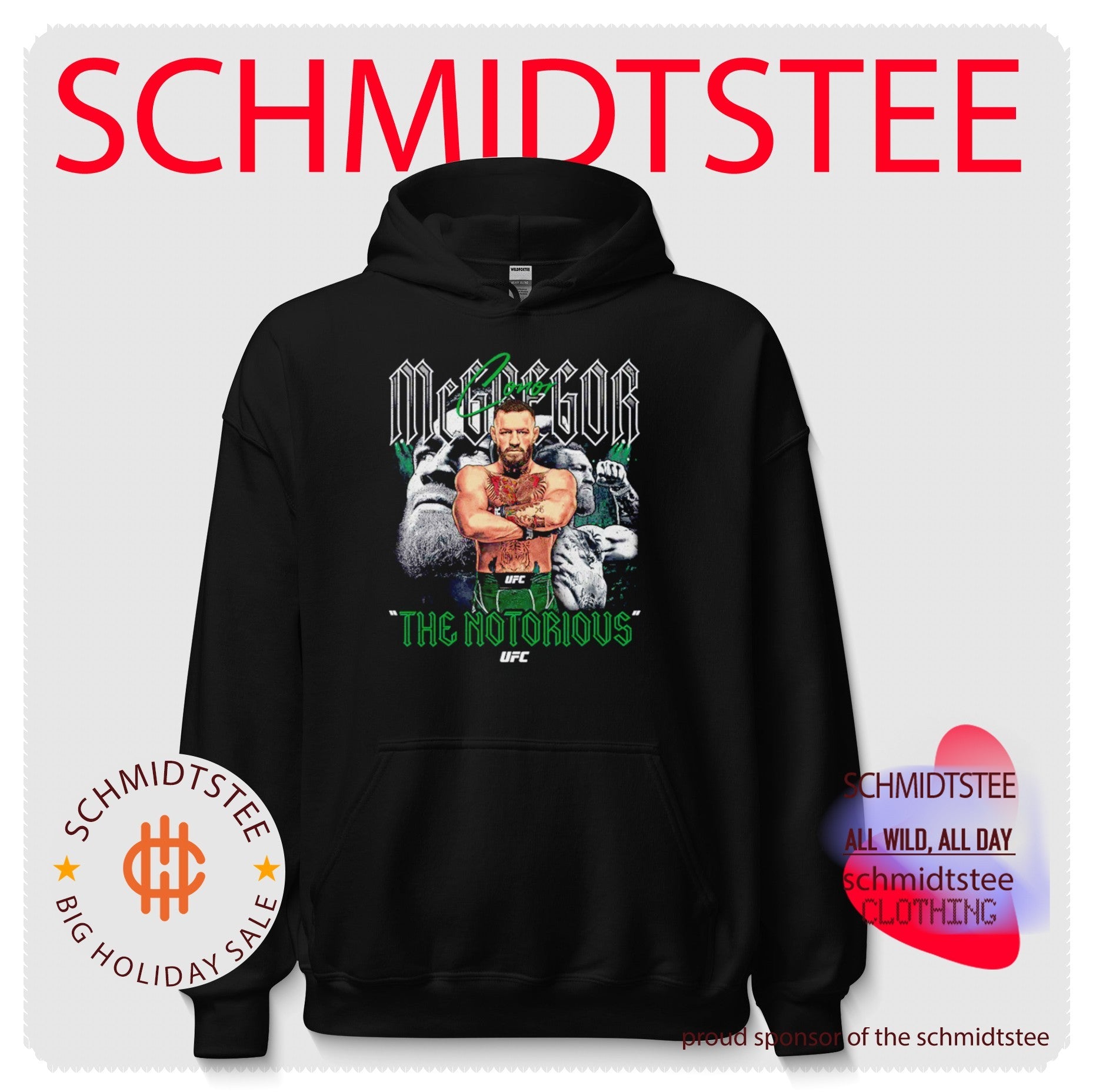 Conor McGregor The Notorious UFC Trio MMA shirt