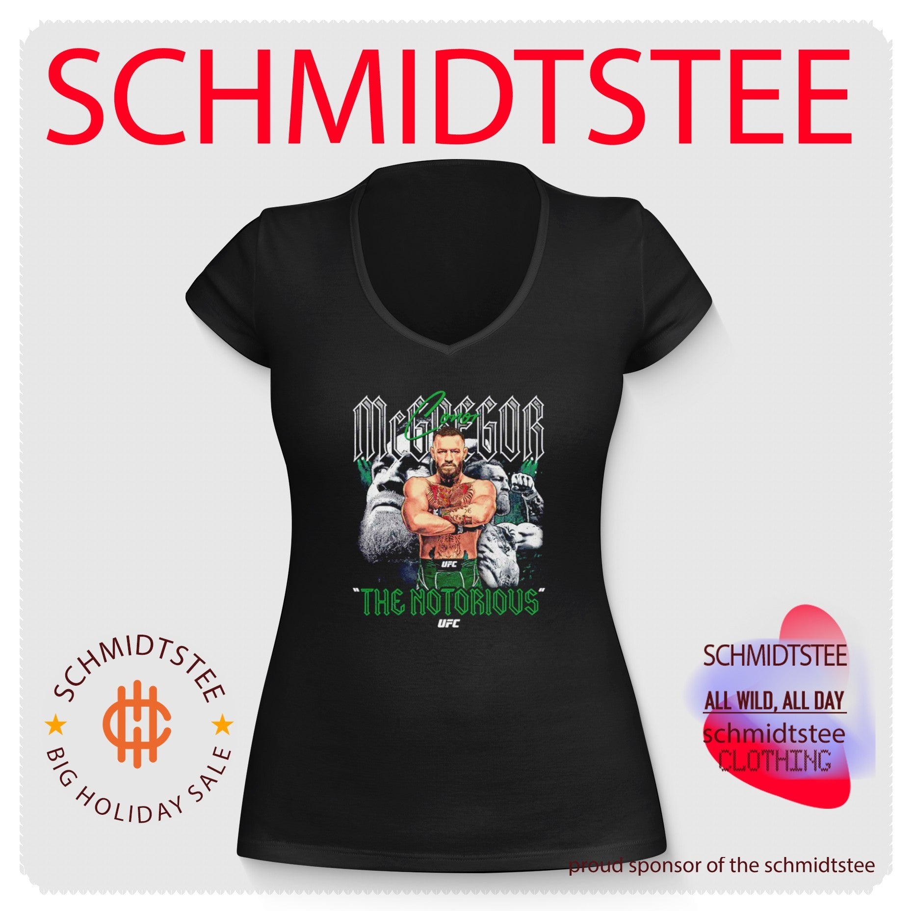 Conor McGregor The Notorious UFC Trio MMA shirt