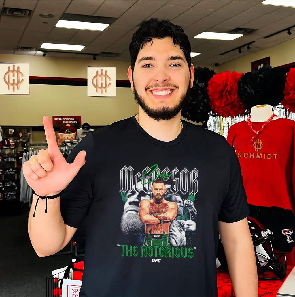 Conor McGregor The Notorious UFC Trio MMA shirt