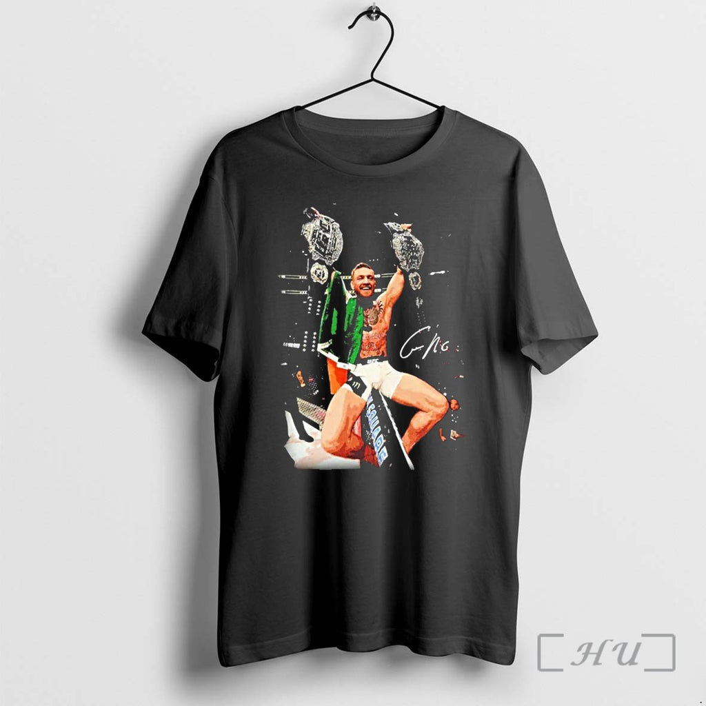 Conor Mcgregor Ufc Champion Double Belt Tshirts Sweater Hoodie Jpg