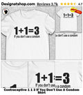 Contraceptive 1 1 3 If You Don’t Use A Condom Shirt