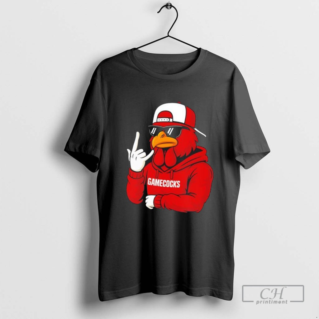 Cool Gamecocks Chicken Mascot