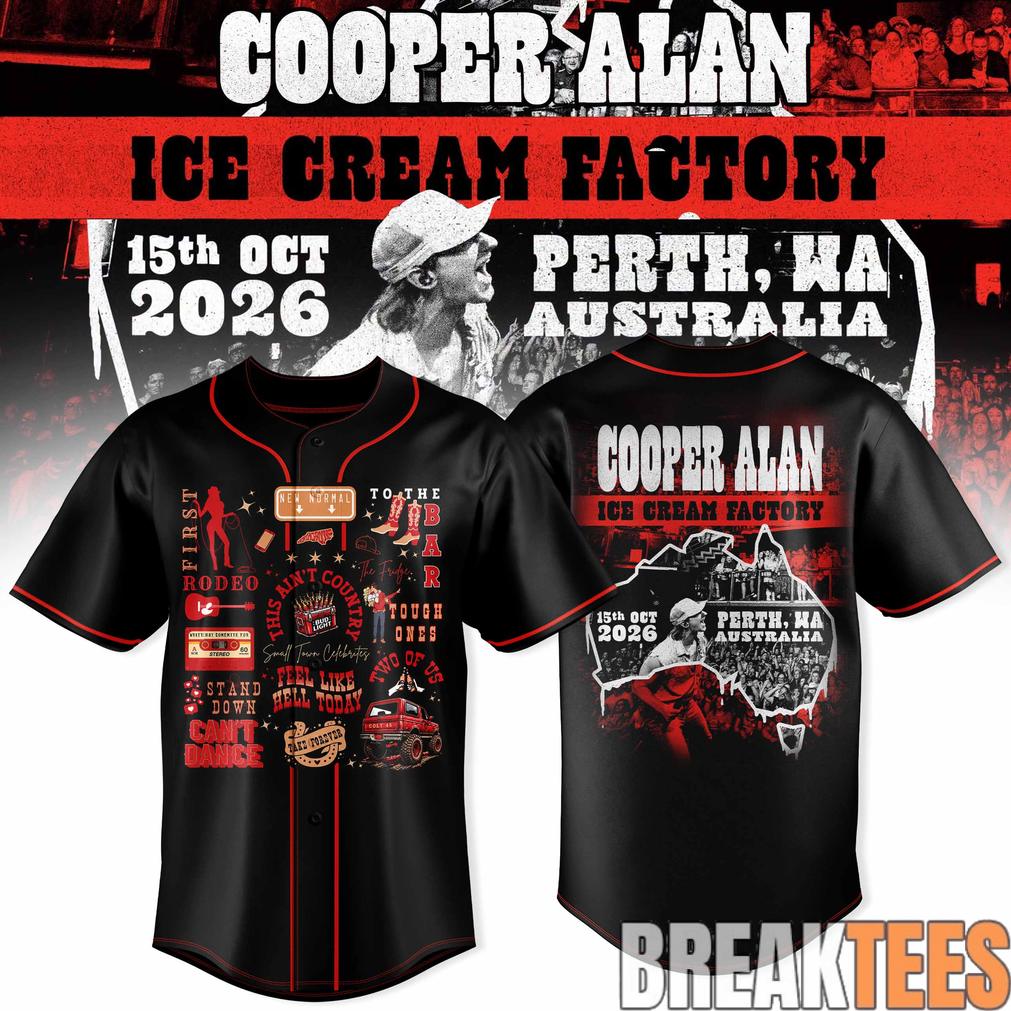 Cooper Alan – Ice Cream Factory Baseball Jersey
