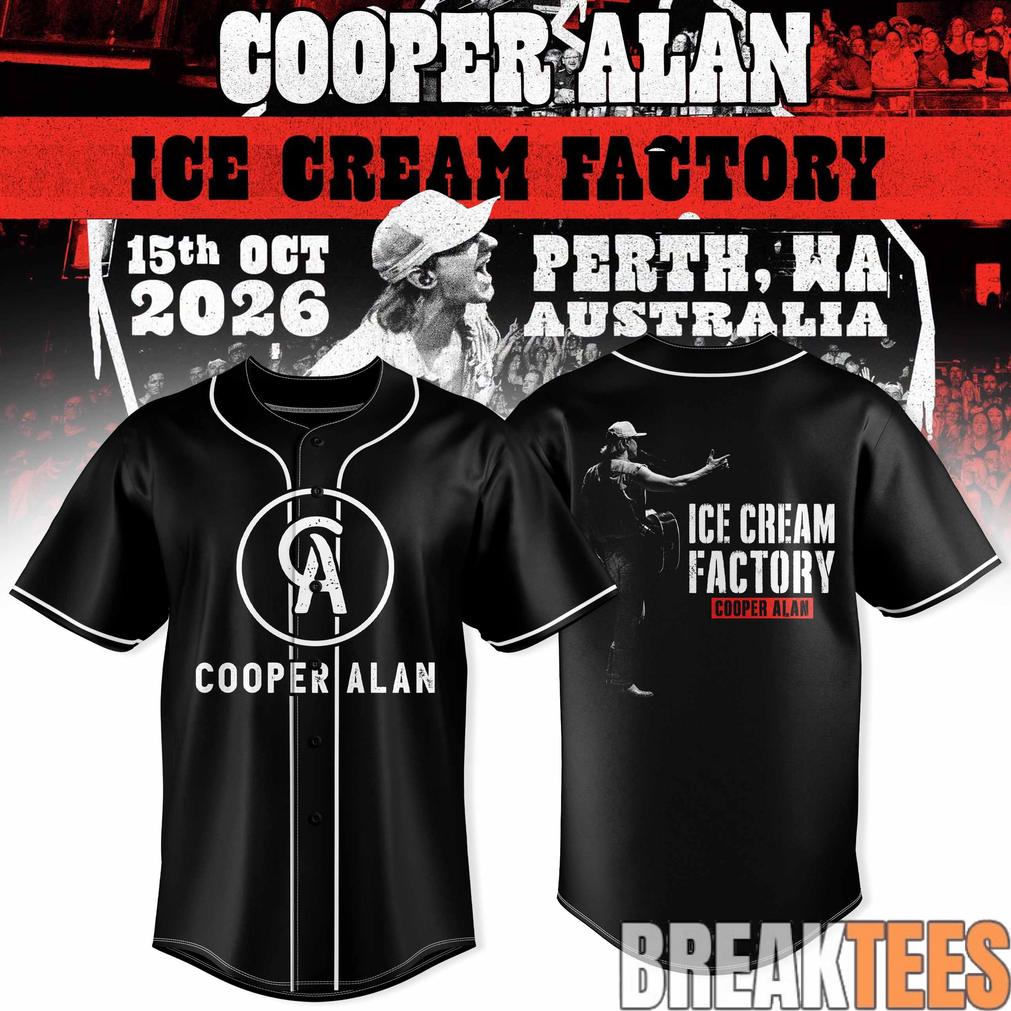 Cooper Alan – Ice Cream Factory Baseball Jersey