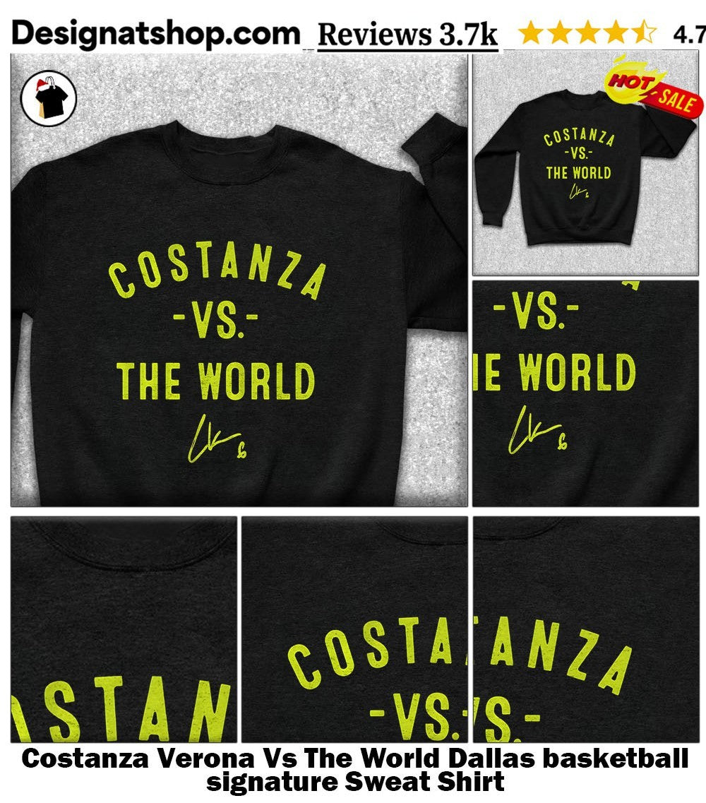 Costanza Verona Vs The World Dallas basketball signature shirt
