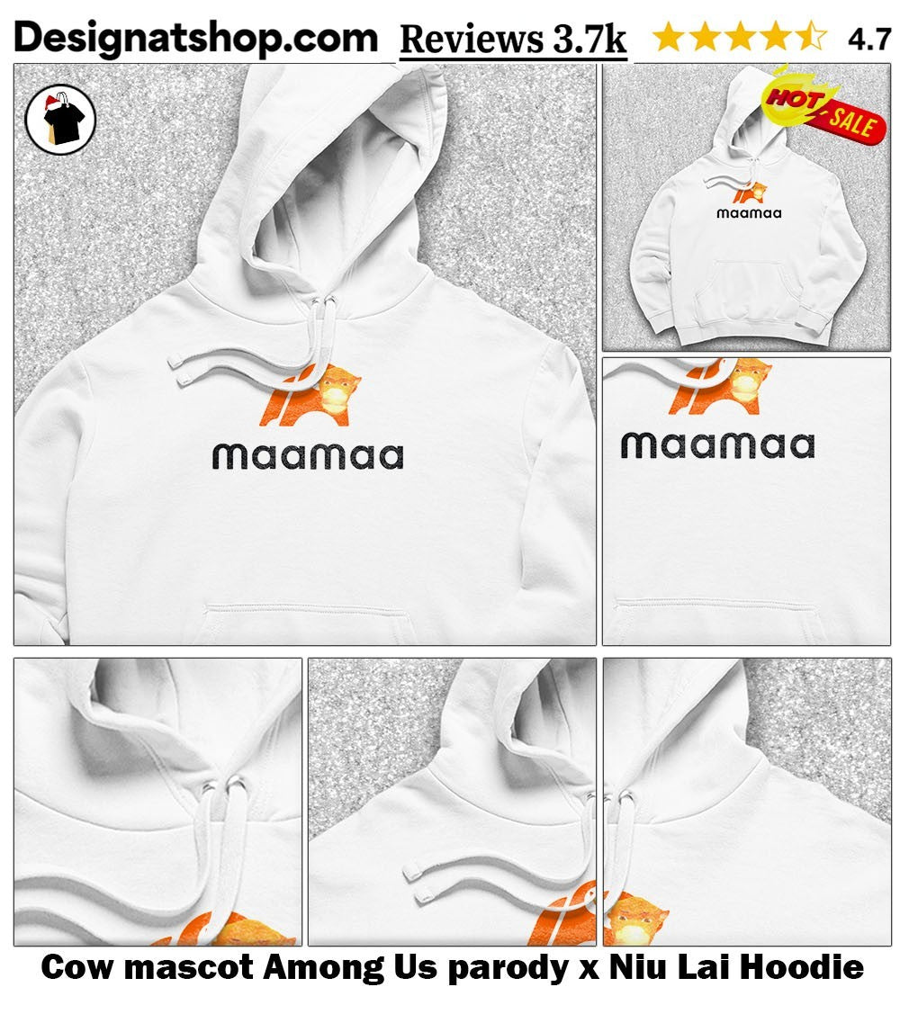 Cow mascot Among Us parody x Niu Lai shirt