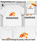 Cow mascot Among Us parody x Niu Lai shirt
