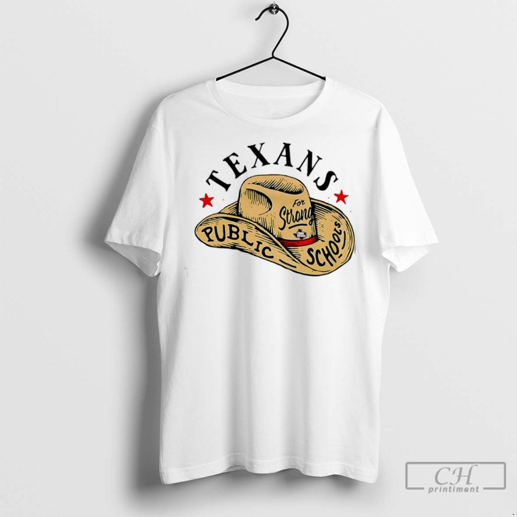 Cowboy Hat Texans For Strong Public Schools T Shirt Jpg