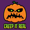 Creep It Real Halloween Pumpkin