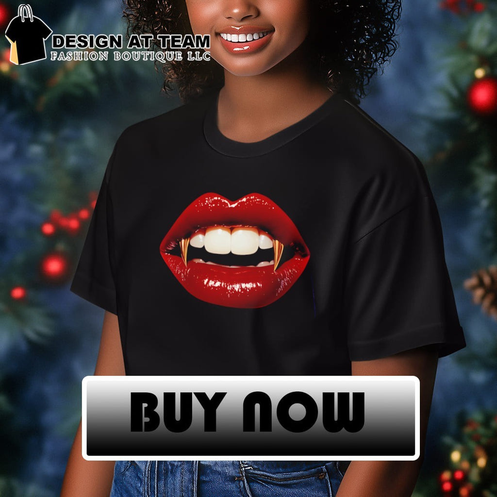 Crimson Lips Vampire Tim-Curry Frank-N-Furter shirt